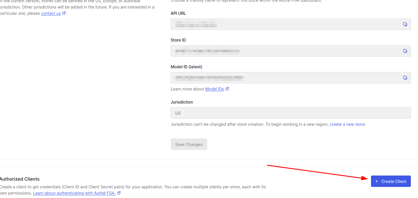 Add authorized clients