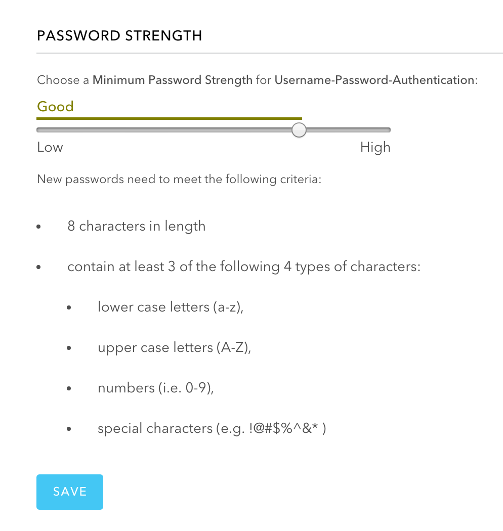 Password Strength