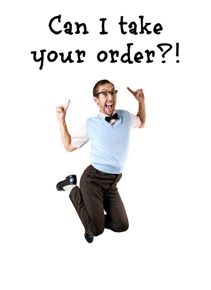 take orders