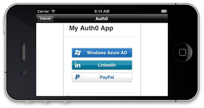 Mobile Authentication with Windows Azure AD