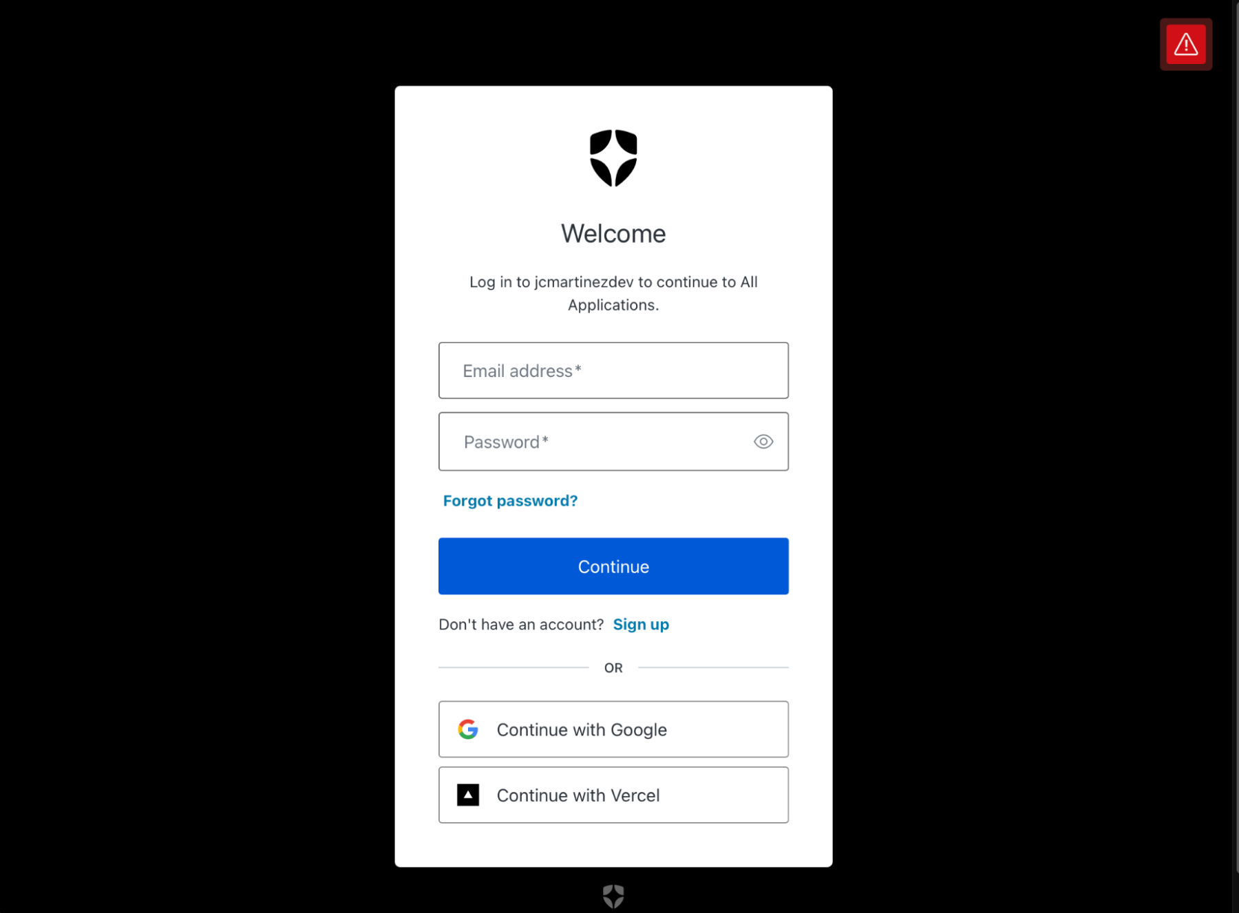 Auth0 Universal Login with Vercel