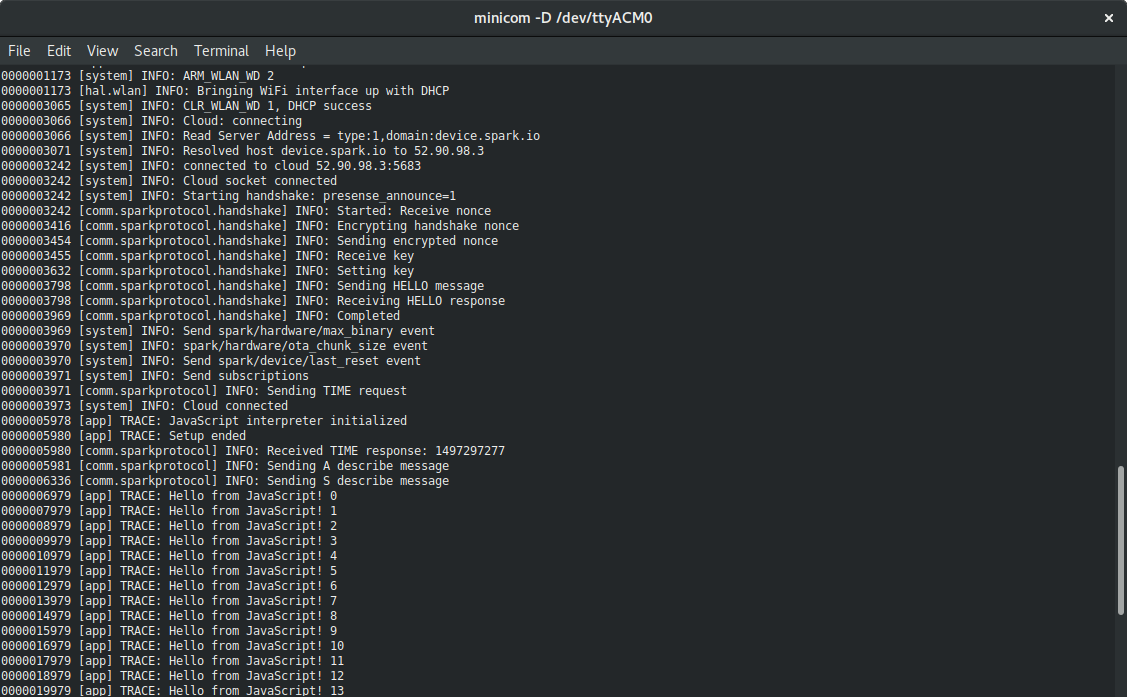 USB logging