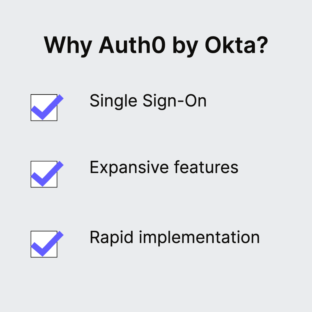 Why Auth0?