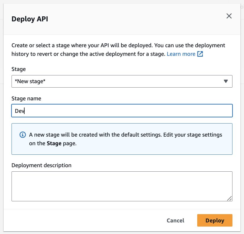 Deploy API 2