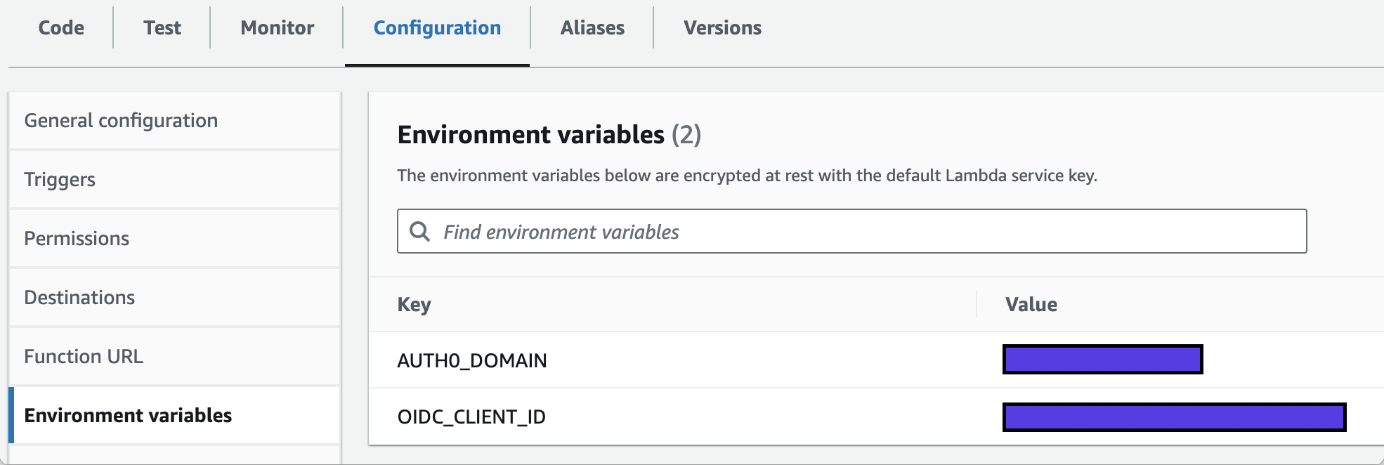 Enviroment variables