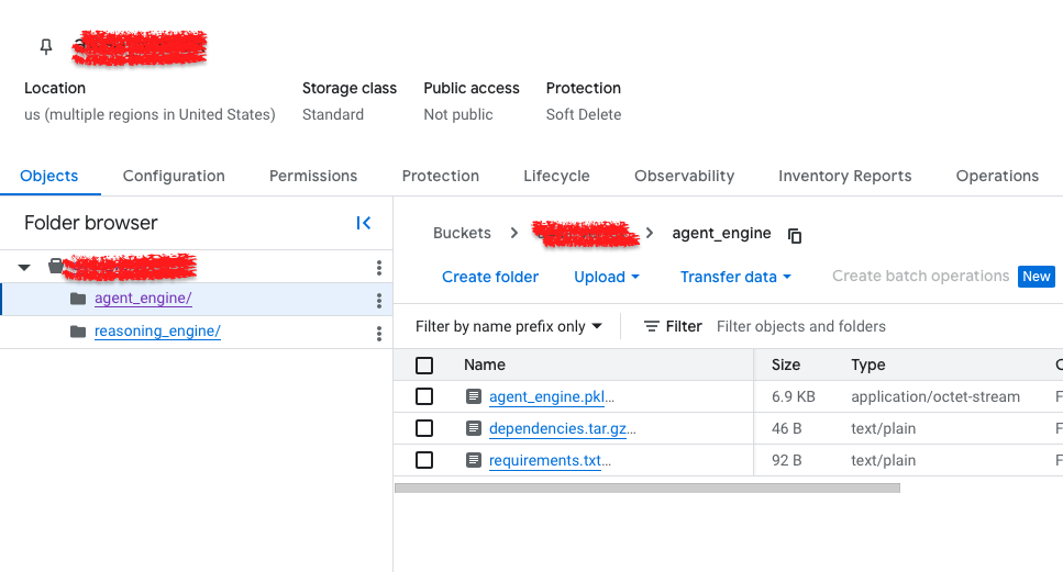 Google Cloud : Staging bucket for deployment