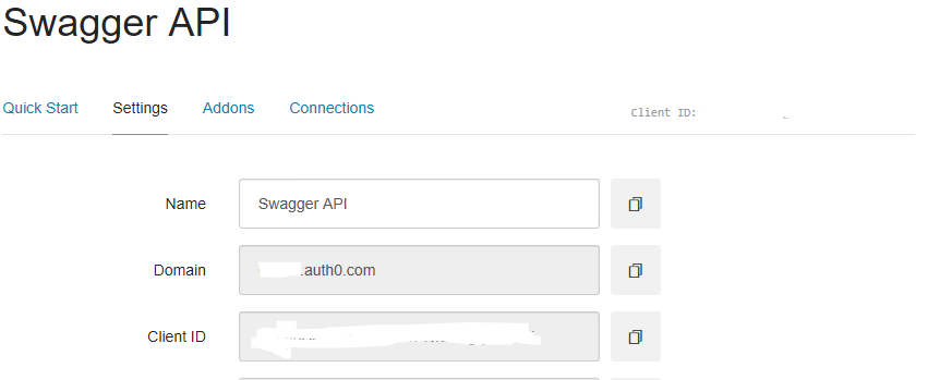 Getting our Auth0 credentials