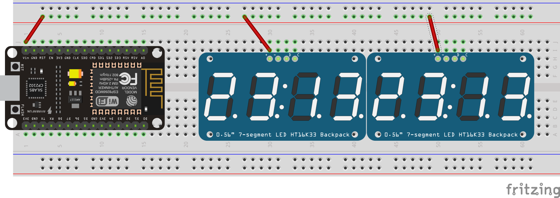 Voltage setup diagram