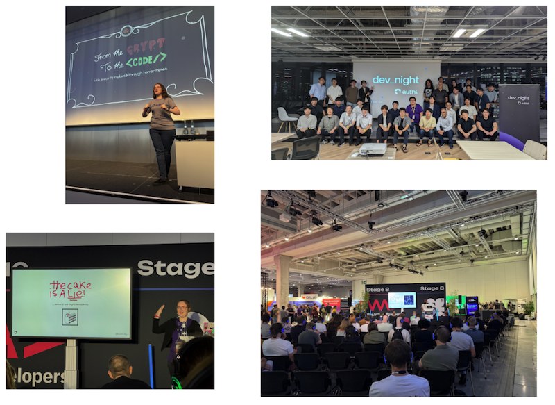 Collection of images from past events in July