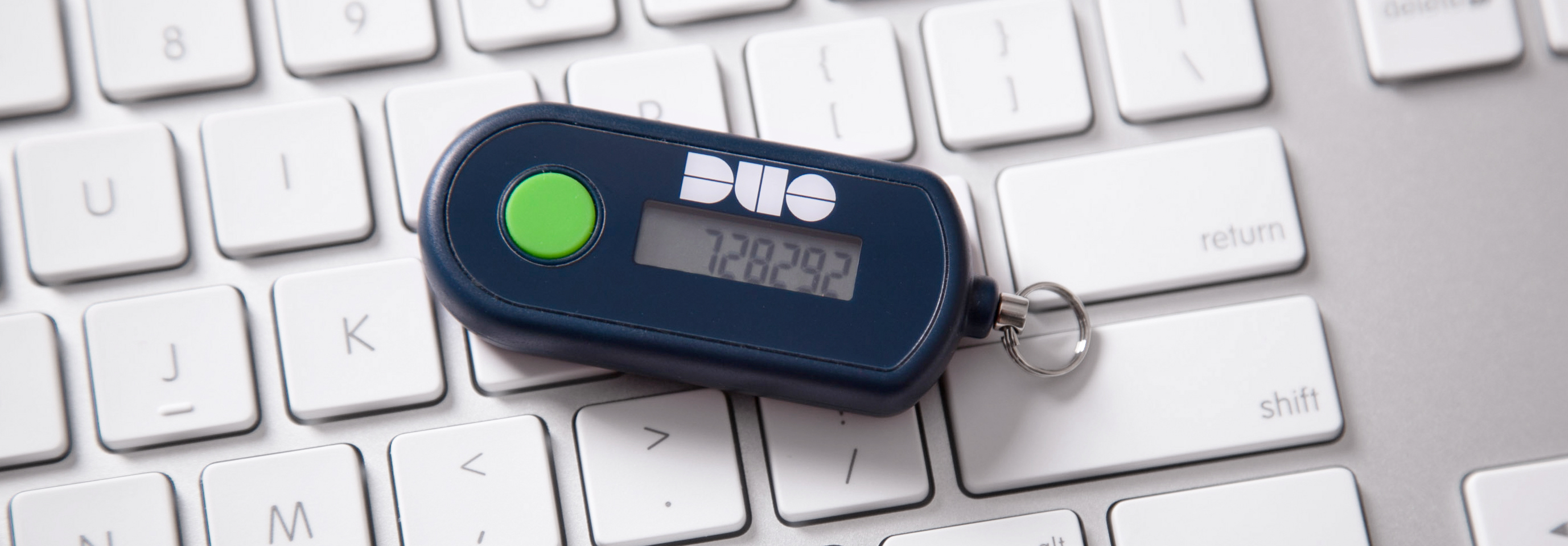 DUO hardware token for two-factor authentication