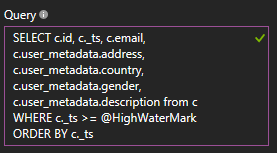 Import query