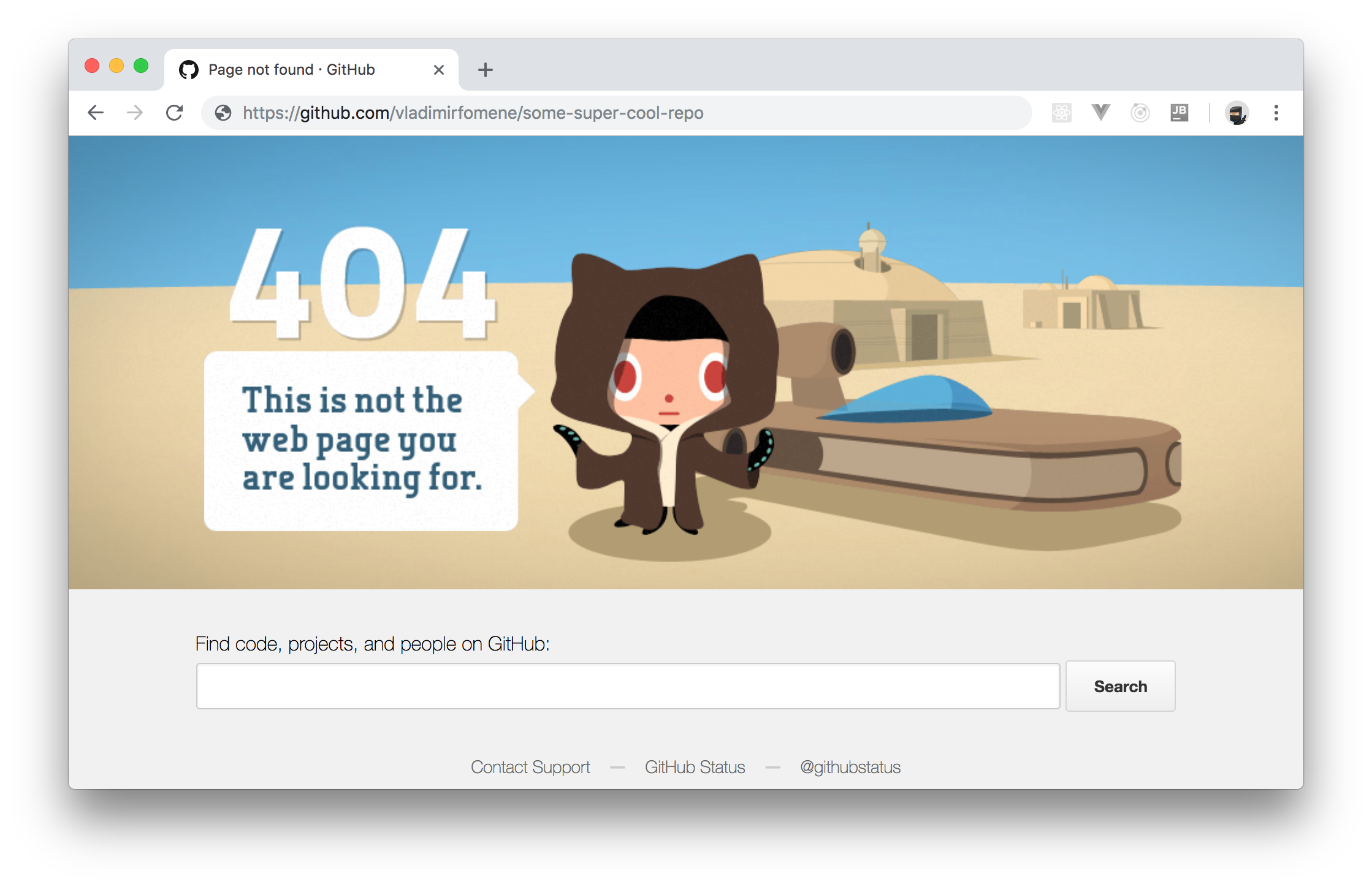 GitHub repo deleted through a Retrofit client