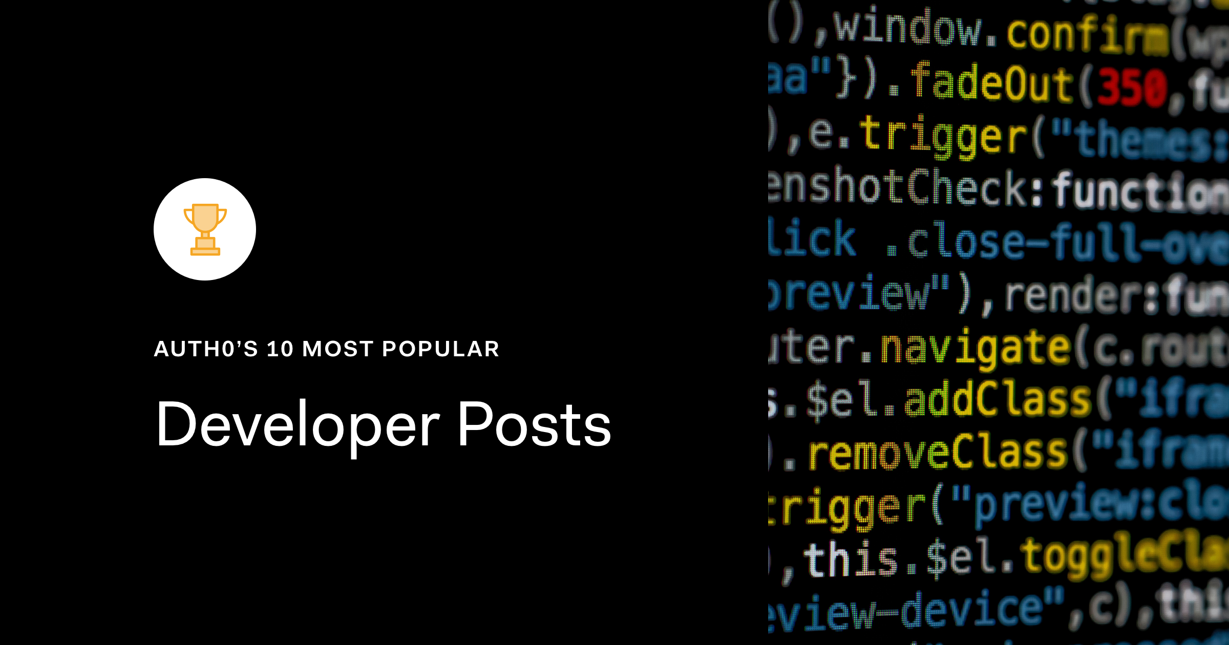 Auth0's 10 Most-Popular Developer Posts