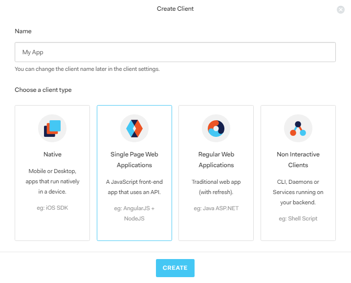 Setting up Auth0 Client