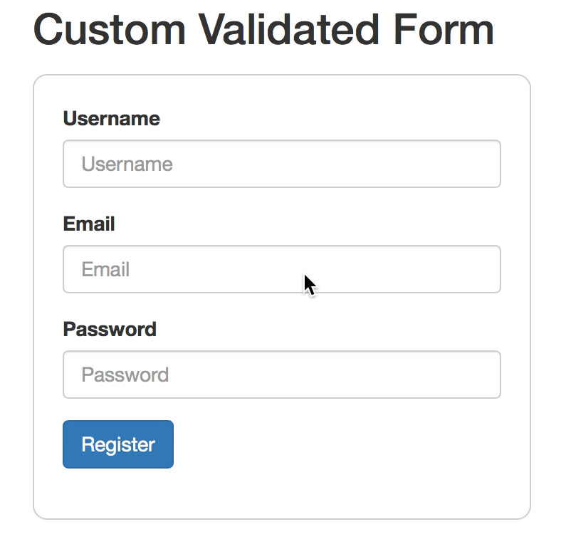 angular2 forms custom validation