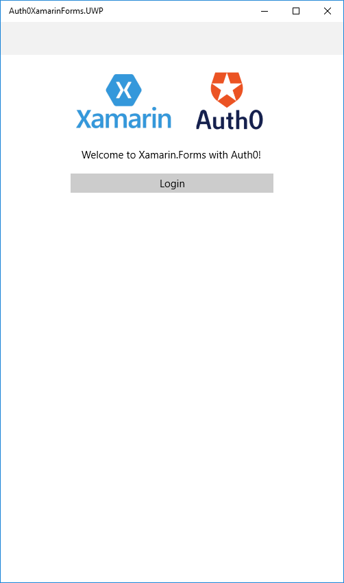 Demo mobile application developed with Xamarin Forms and Azure Function