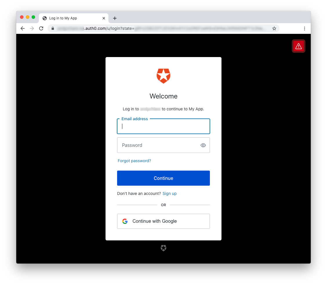 Auth0 Universal Login