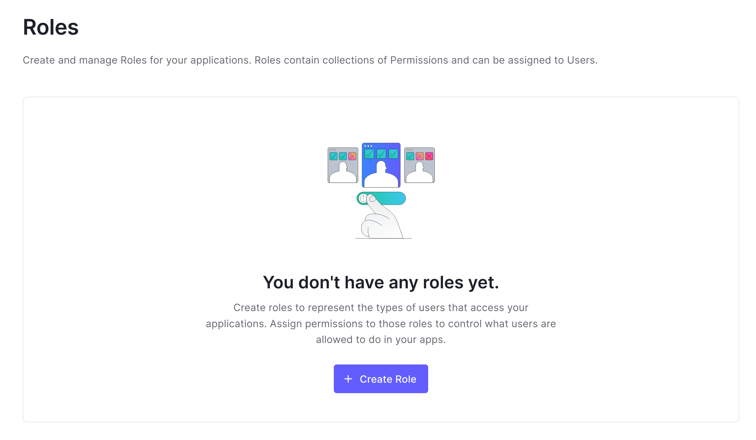 Auth0 Create Role