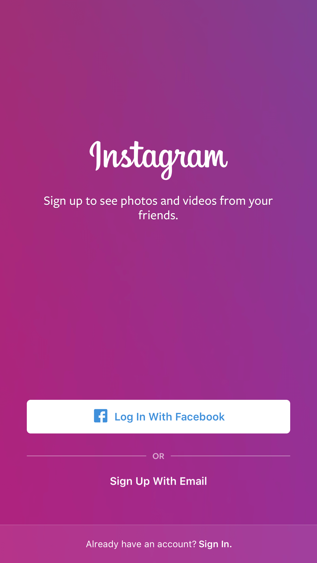 Instagram Social Login