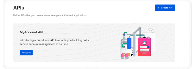 Auth0: Enable My Account API