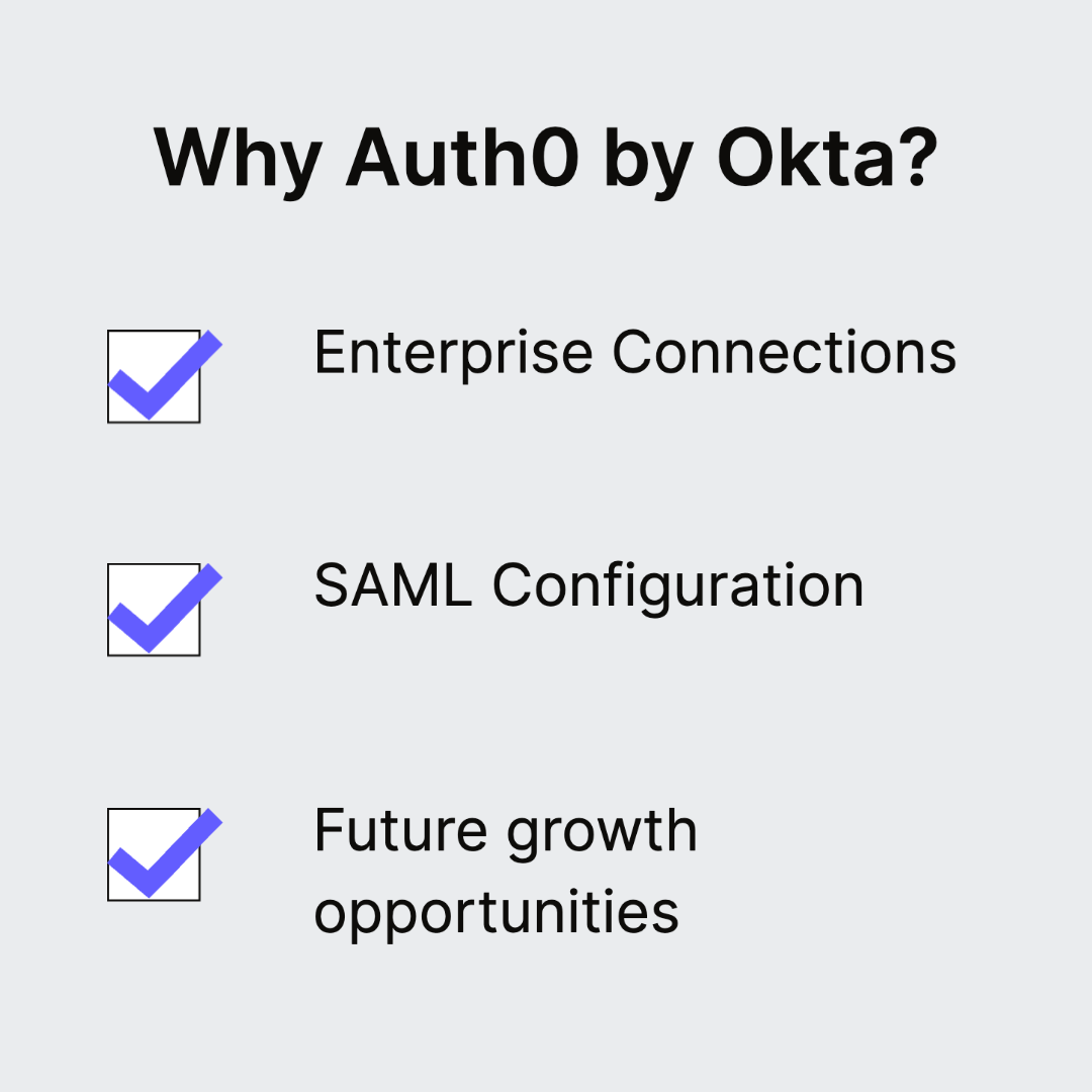 Why Auth0?