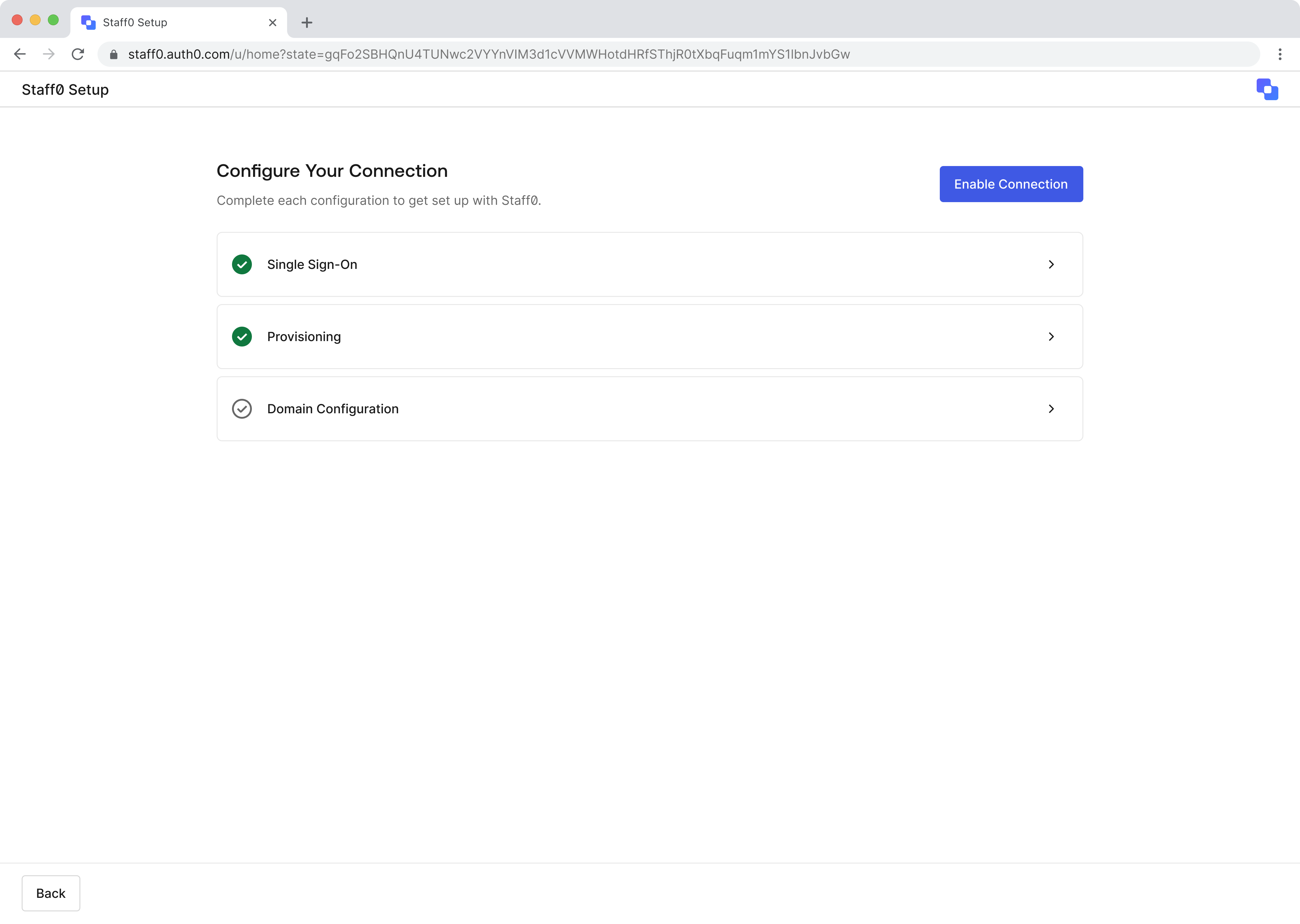 Self-service provisioning