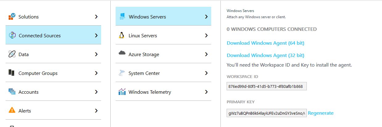 Obtaining your Workspace credentials