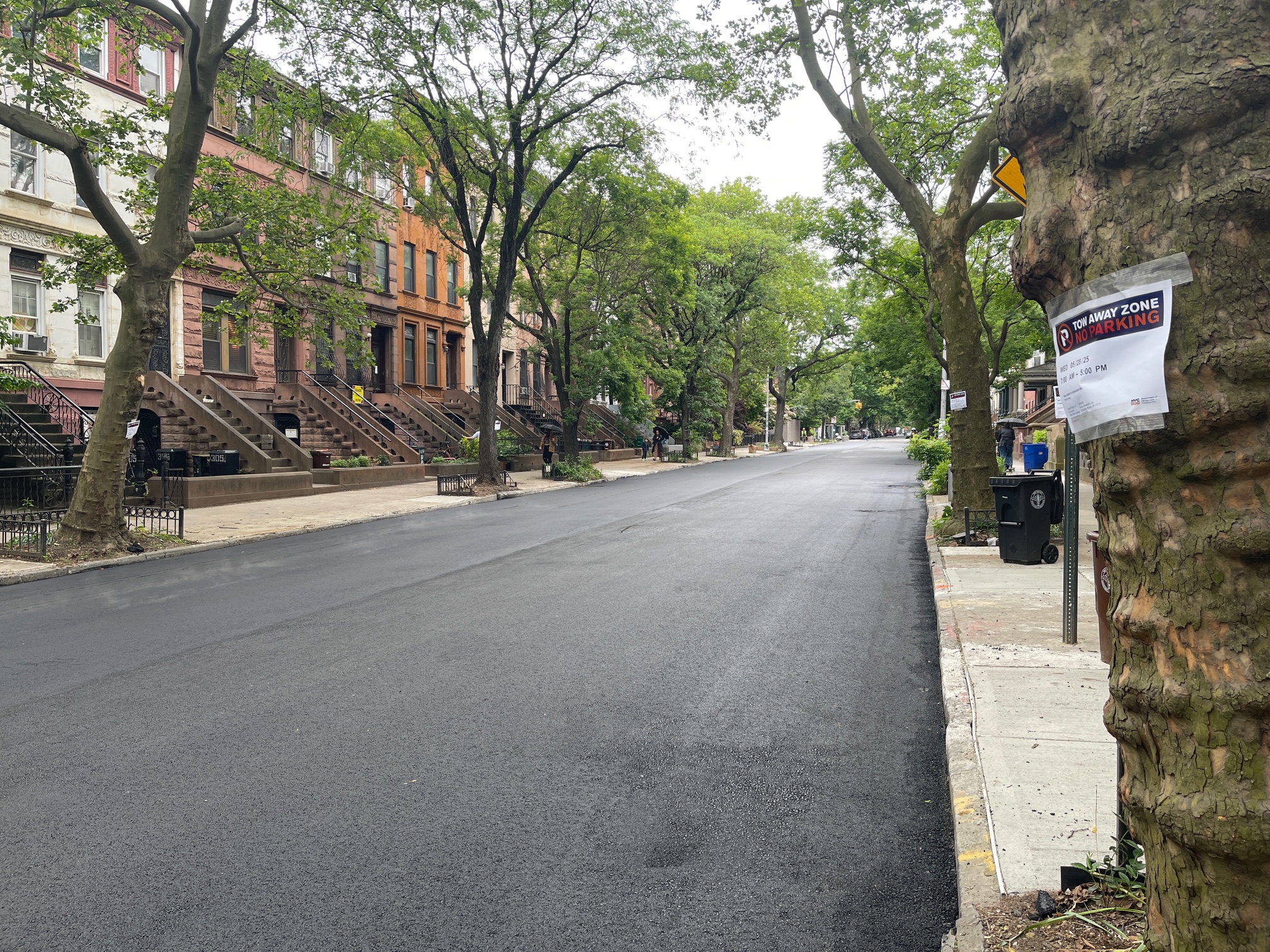 newly paved street 2025-05-28