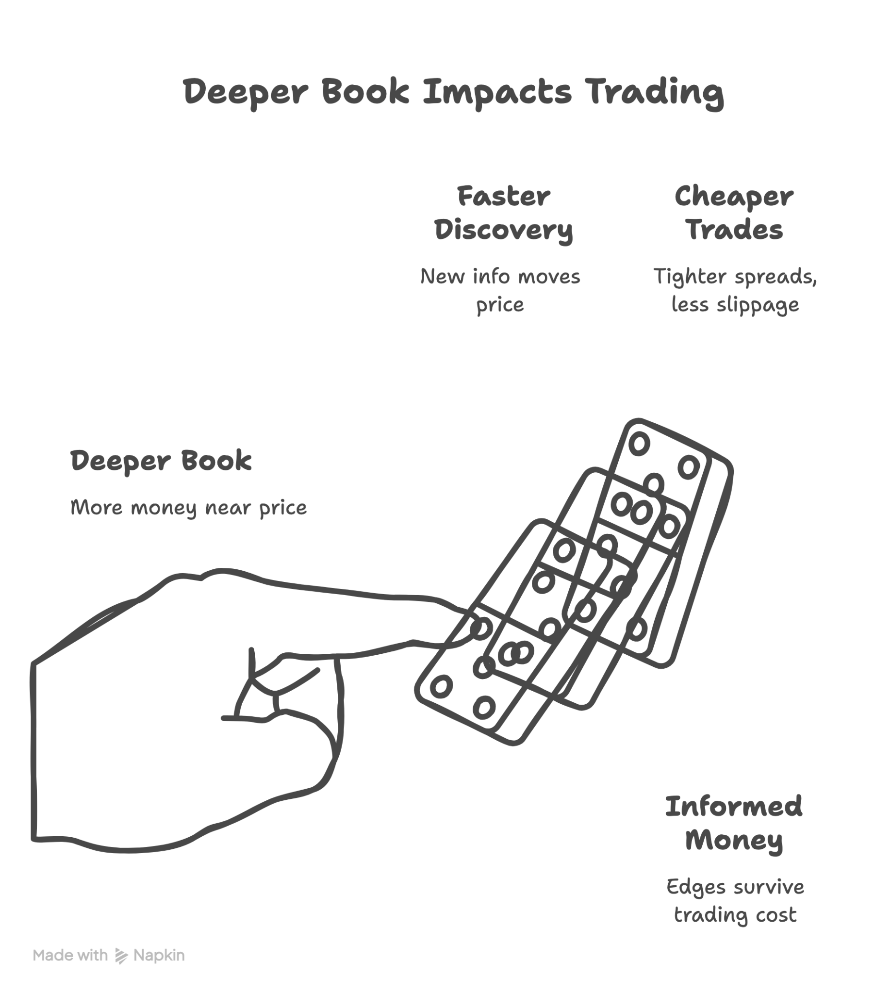 Deeper Book Impacts Trading