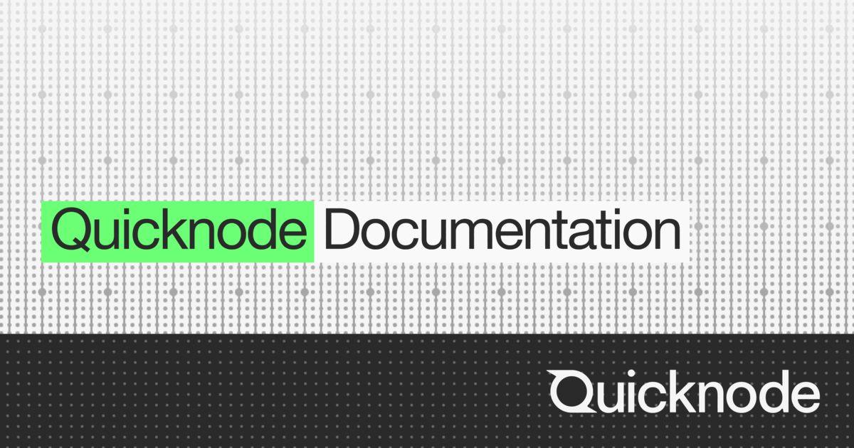 quicknode-documentation