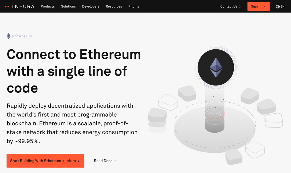 connect-to-etherium-with-single-line-code