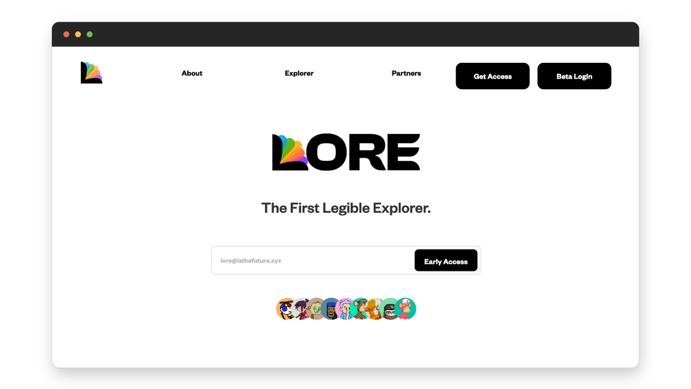 lore-homepage