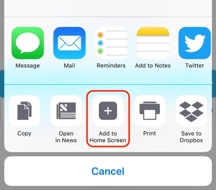 add-to-homescreen