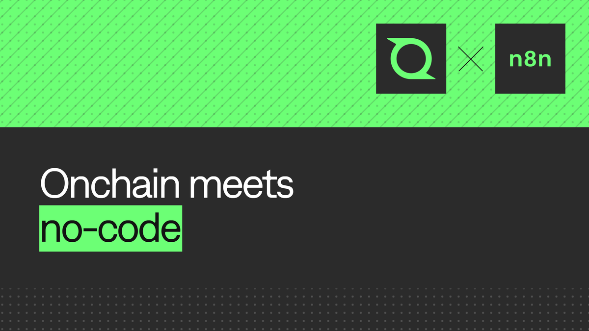 Quicknode Is Now a Native Node on n8n | Quicknode