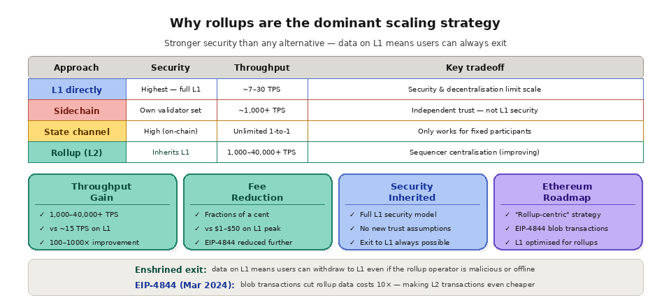 rollup 3 why dominant