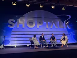 Photo of ShopTalk 2025 panel talk