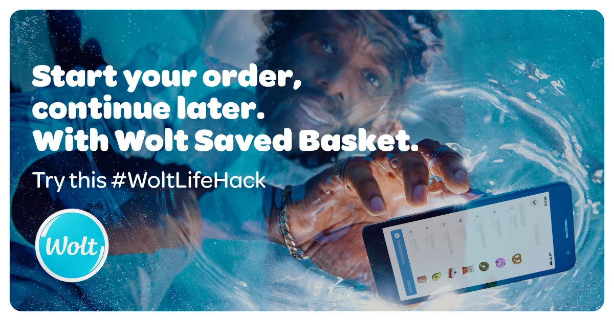 Order together with Wolt Group Order. Wolt (Denmark)