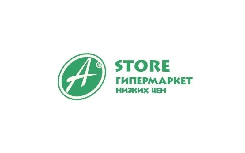 A-store logo padded with white background to meet 800x360 min dimension requirement for cardCarouselCard image field. Original 500x500 logo centered on 800x500 canvas.