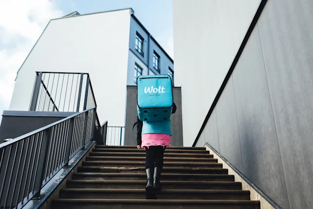 Become a courier partner and start earning money by delivering for Wolt.