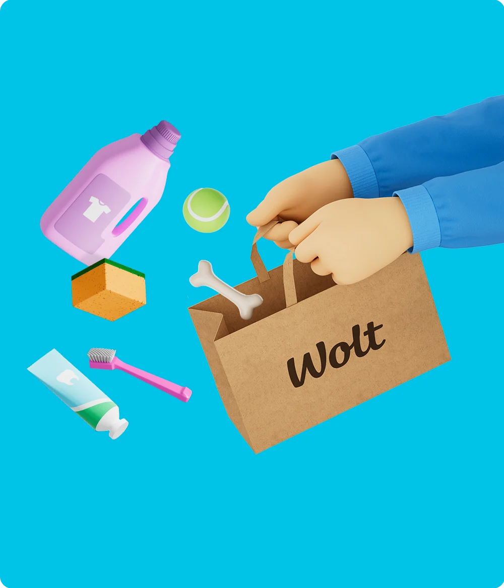 Wolt dla partnerów handlowych | Zarejestruj się - Wolt (Polska)