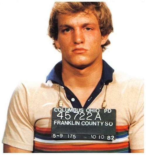 Woody Harrelson, 21 | Totally Busted: The All-Time Best Celebrity Mug Shots | Purple Clover