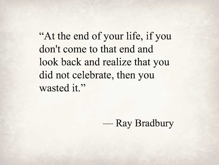 Ray Bradbury Author 20 Inspiring Quotes Guaranteed To Make Your Day Slightly Better Purple Clover Ray Bradbury Author 20 Inspiring Quotes Guaranteed To Make Your Day Slightly Better Purple Clover