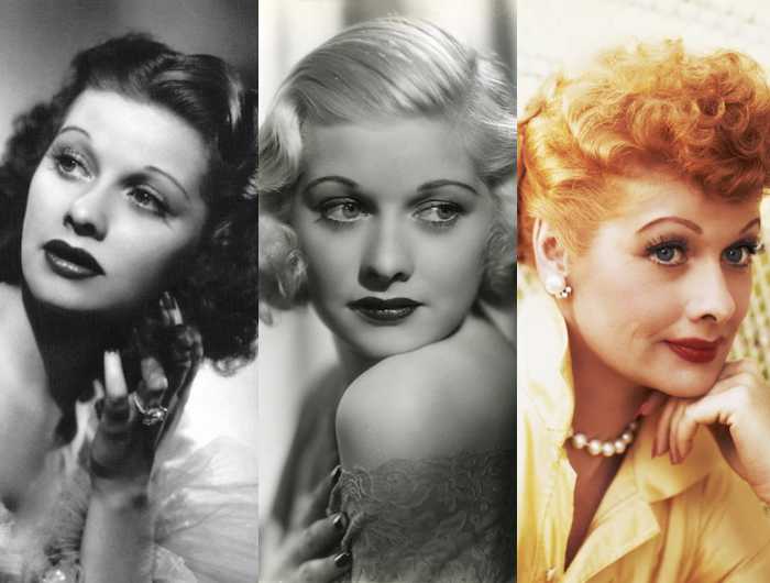 Lucille Ball The Natural Hair Colors Of Hollywood Icons Purple