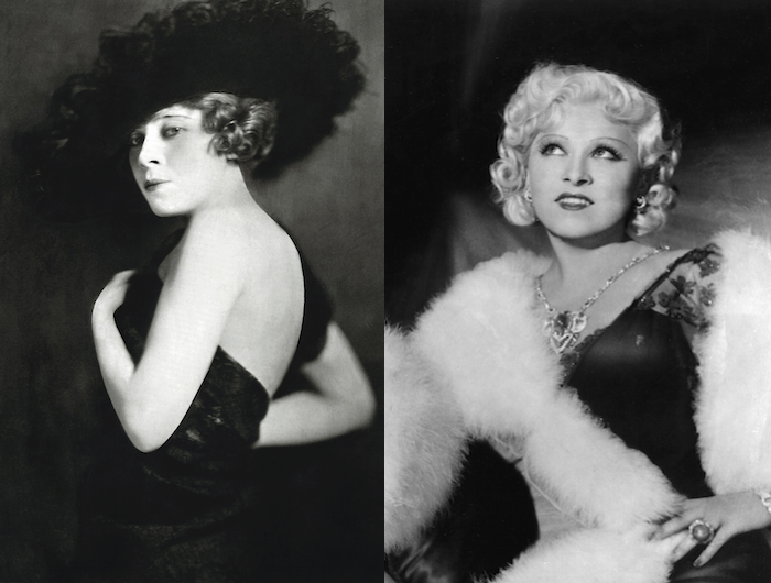 Mae West The Natural Hair Colors Of Hollywood Icons Purple Clover
