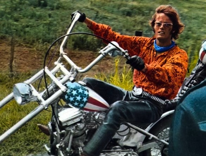 captain america easy rider chopper