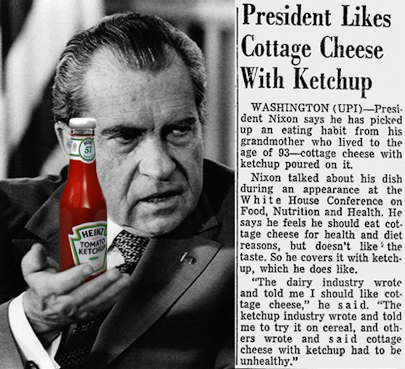 Richard Nixon The Bizarre Eating Habits of 15 Stars Purple Clover