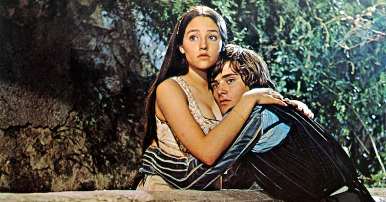 Romeo And Juliet 1968 Love At First Sight In Movies Purple