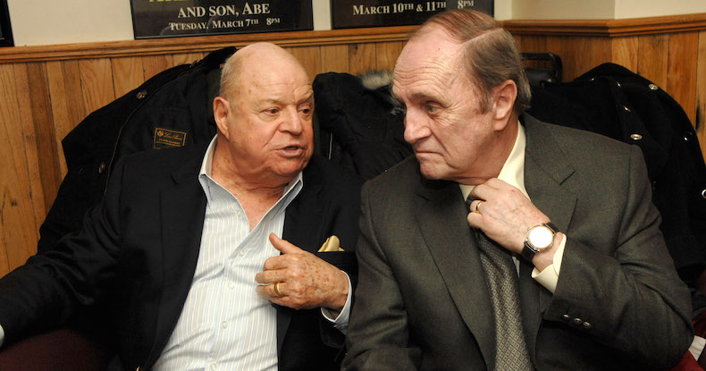 Don Rickles And Bob Newhart Opposites Attract Purple Clover