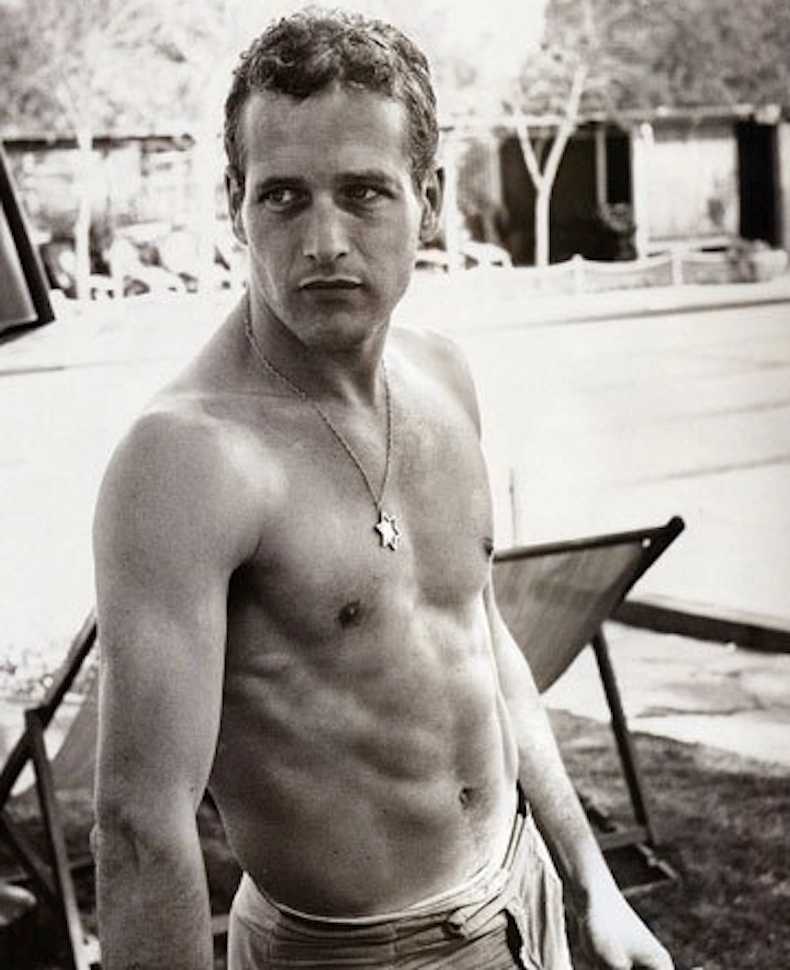 Hot Shirtless Male Celebrities Purple Clover