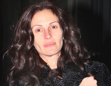 julia roberts without makeup